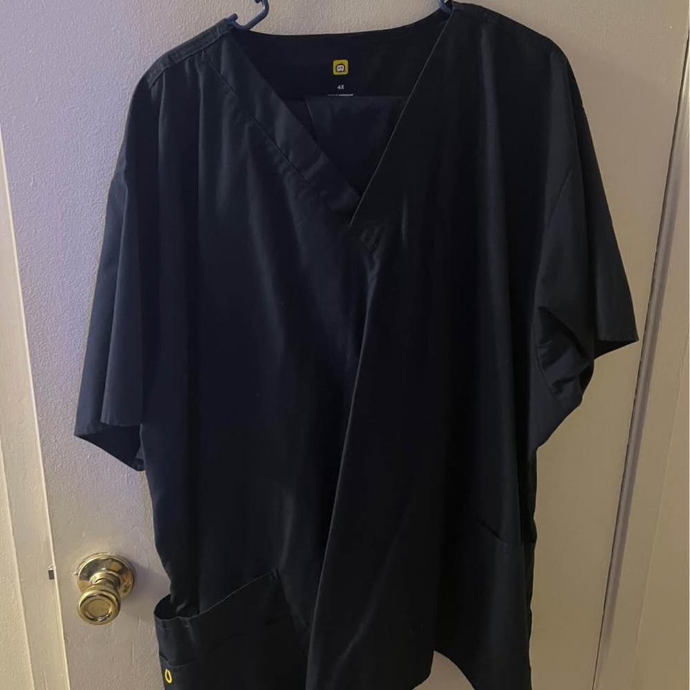Navy blue  Scrub set with Pockets